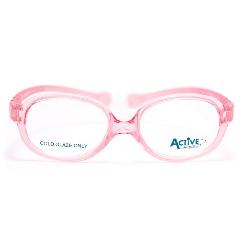 17352 Pink Oval Eyeglass - size  42