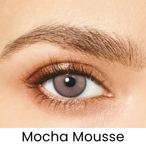Attitude 2 Tones Mocha Mousse Colored Contact Lens - Quarterly