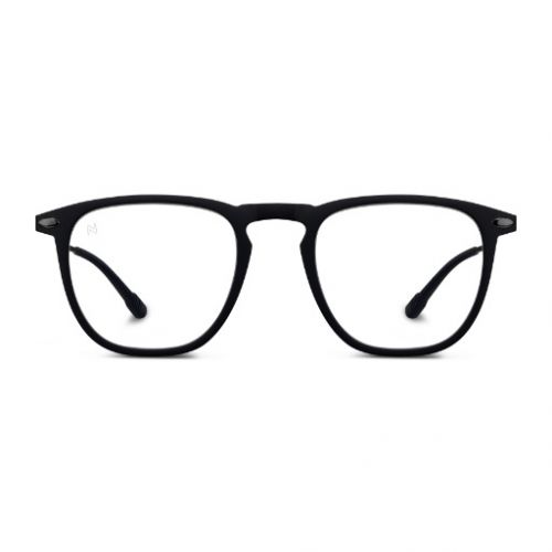 Dino Blue Light Black Square Eyeglass