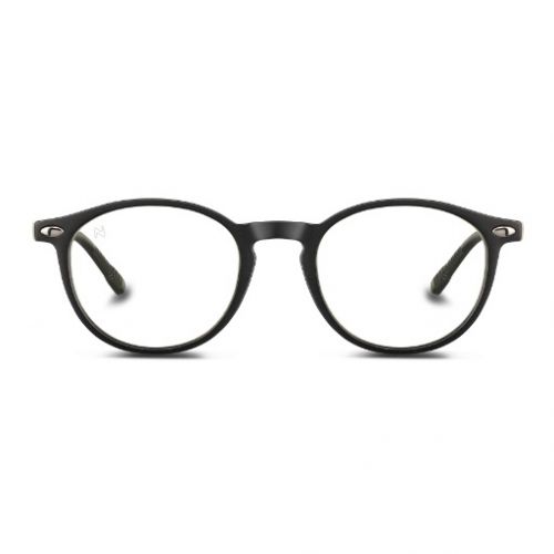 Cruz Blue Light Black Round Eyeglass