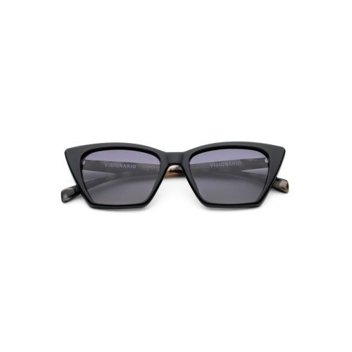 FLOREZ01 Cat Eye Sunglass BLACK   HABANA BLACK - size 53