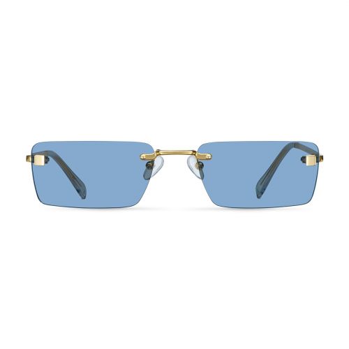 Laila Gold Sea Sunglass - Size 58