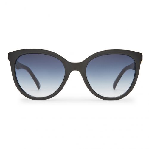 The Muse Black Round Sunglass  - Size 54