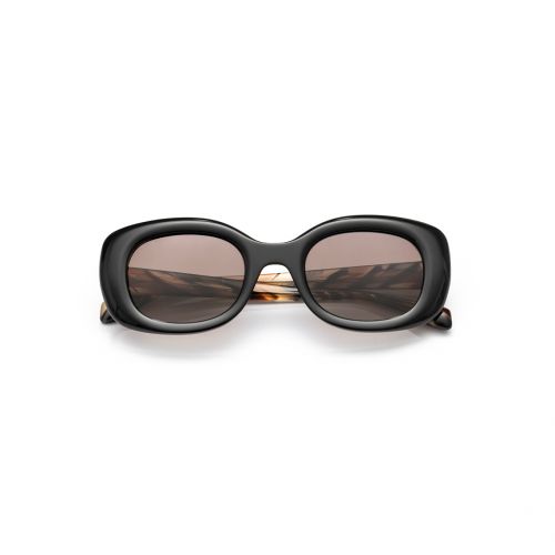 ZADIE01 Oval Sunglass BLACK - size 50