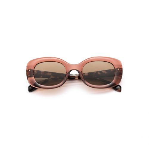 ZADIE04 Oval Sunglass ROSE TRANSPARENT - size 50