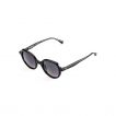 CAROLINE01 Oval Sunglass BLACK - size 49