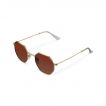 Endo Gold Kakao Sunglass - Size 49