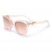 The Muse Blush Round Sunglass  - Size 54