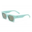 Shmood Ice Blue Rectangle Sunglass  - Size 52