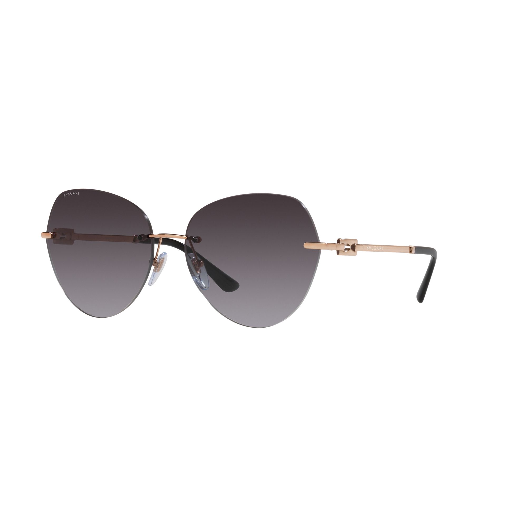 BV 6183 2148G Pilot Sunglass -size 6