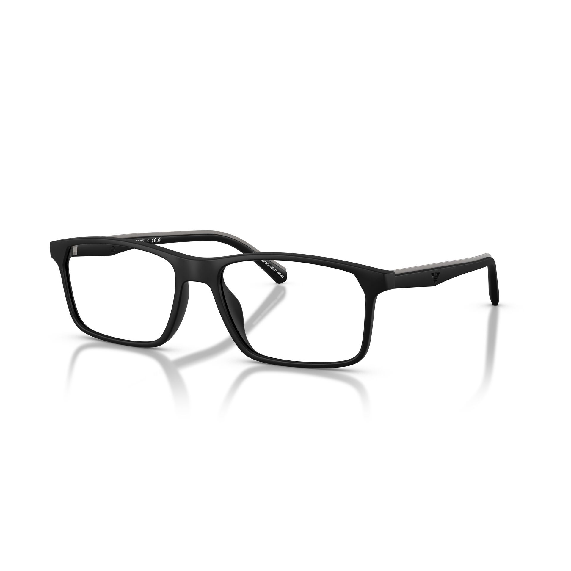0EA3266U Rectangle Eyeglass 5001 - size 54