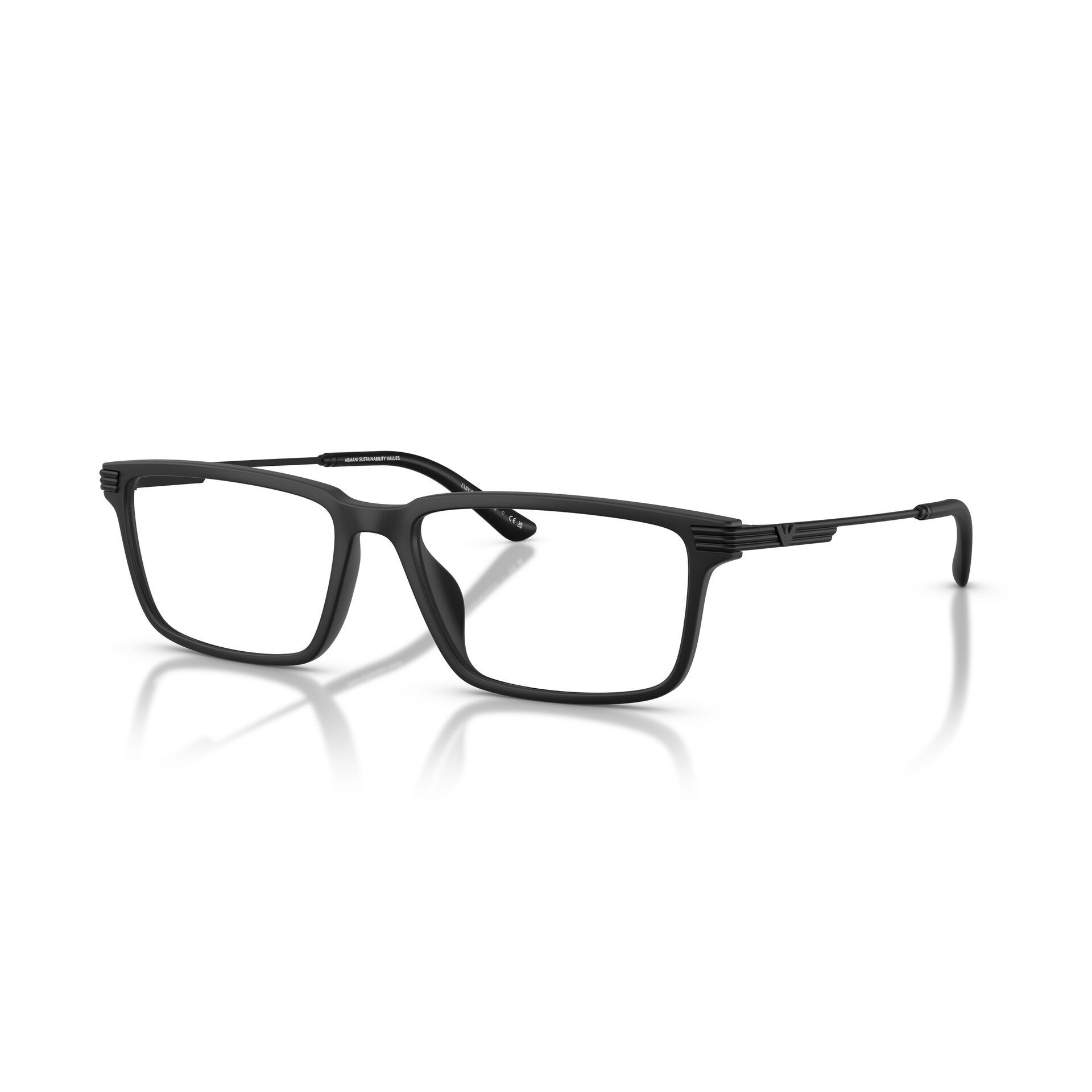 0EA3268U Rectangle Eyeglass 5001 - size 53