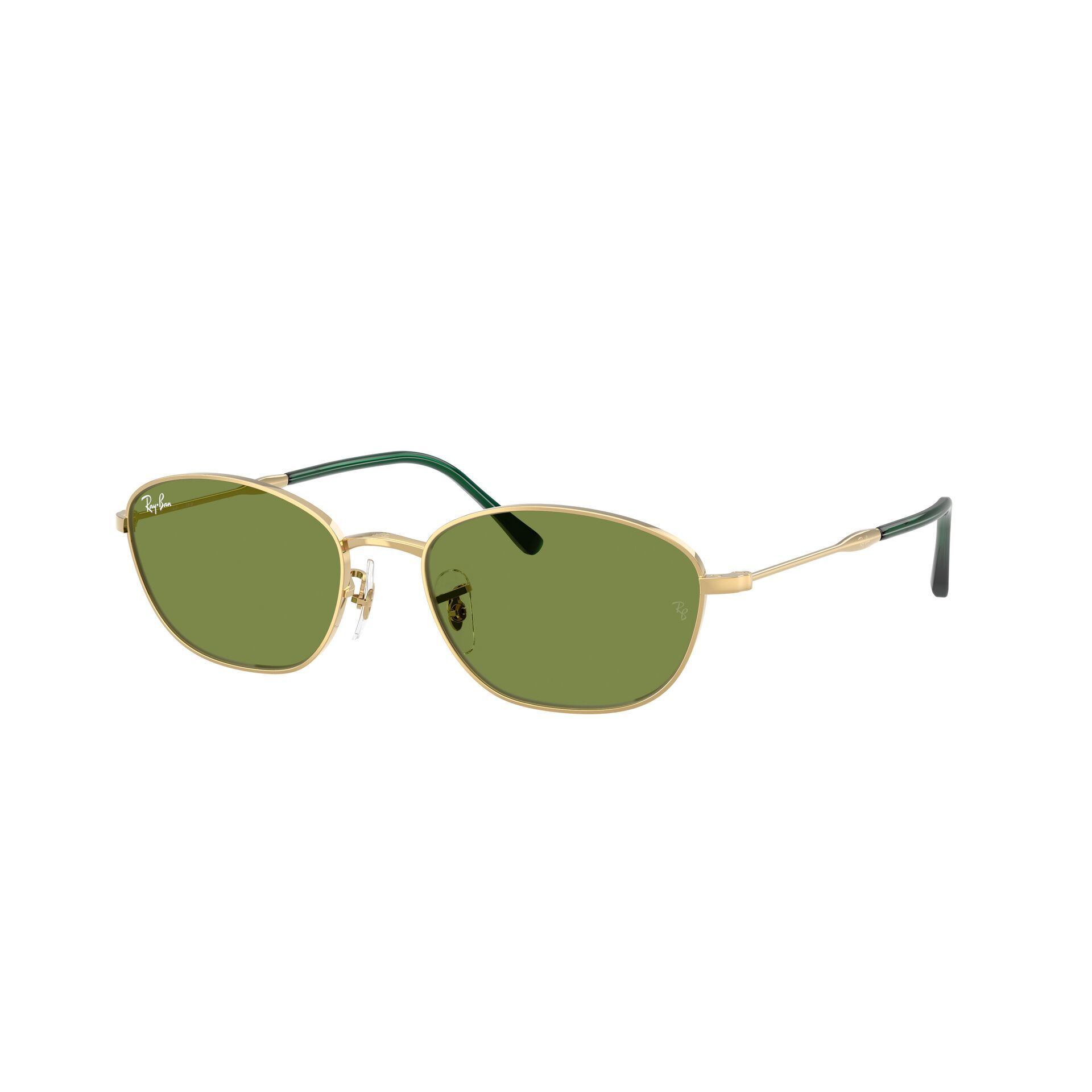 0RB3749 Oval Sunglass 001 4E - size 55