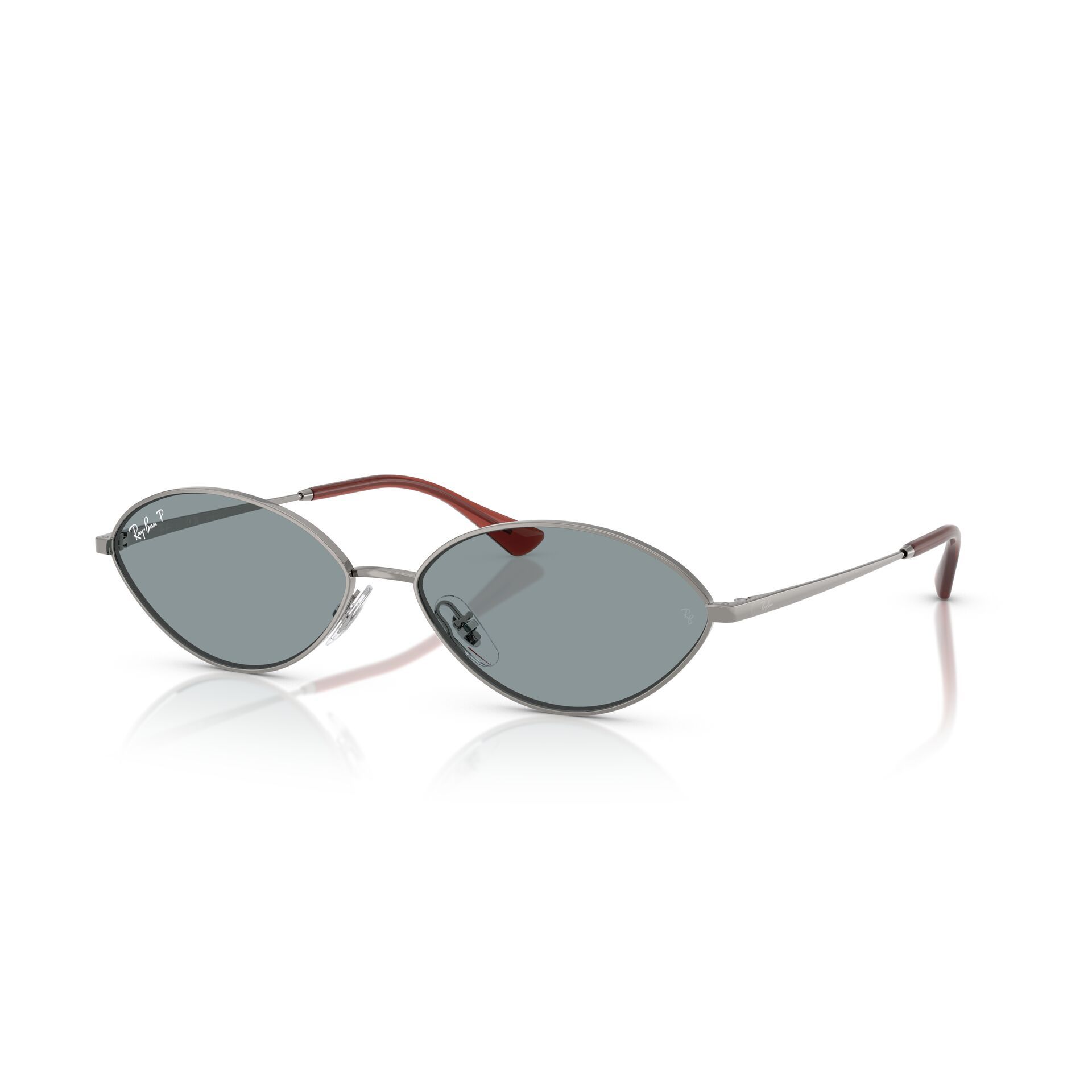 RB 3757 004 2V Oval Sunglass  - size 56