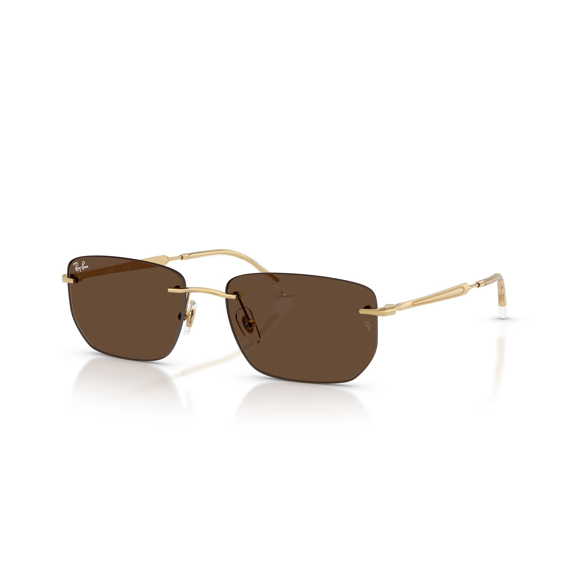 0RB3768 Rectangle Sunglass 001 73 - size 56