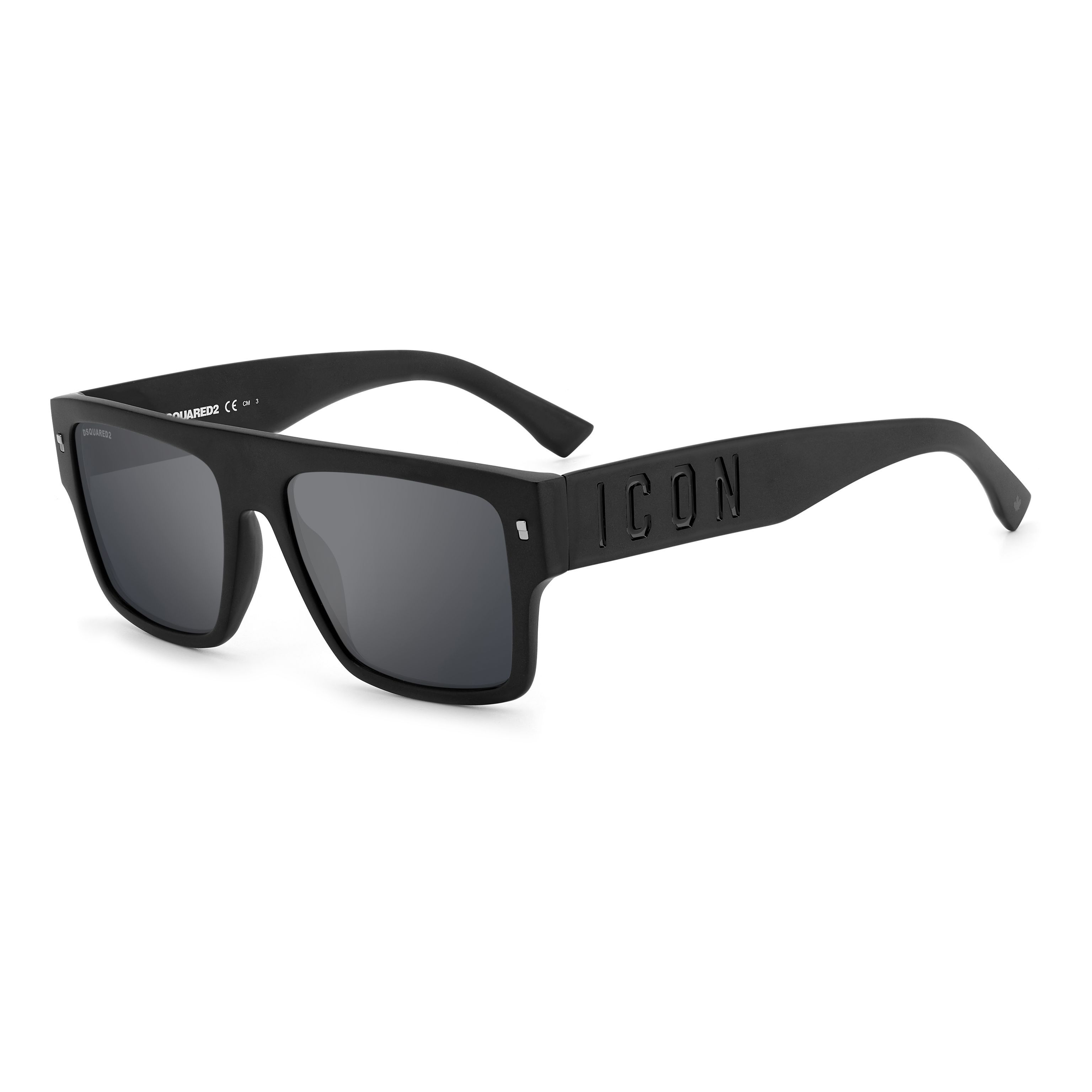 ICON 0003 S 003-T4 Square Sunglass -size 56