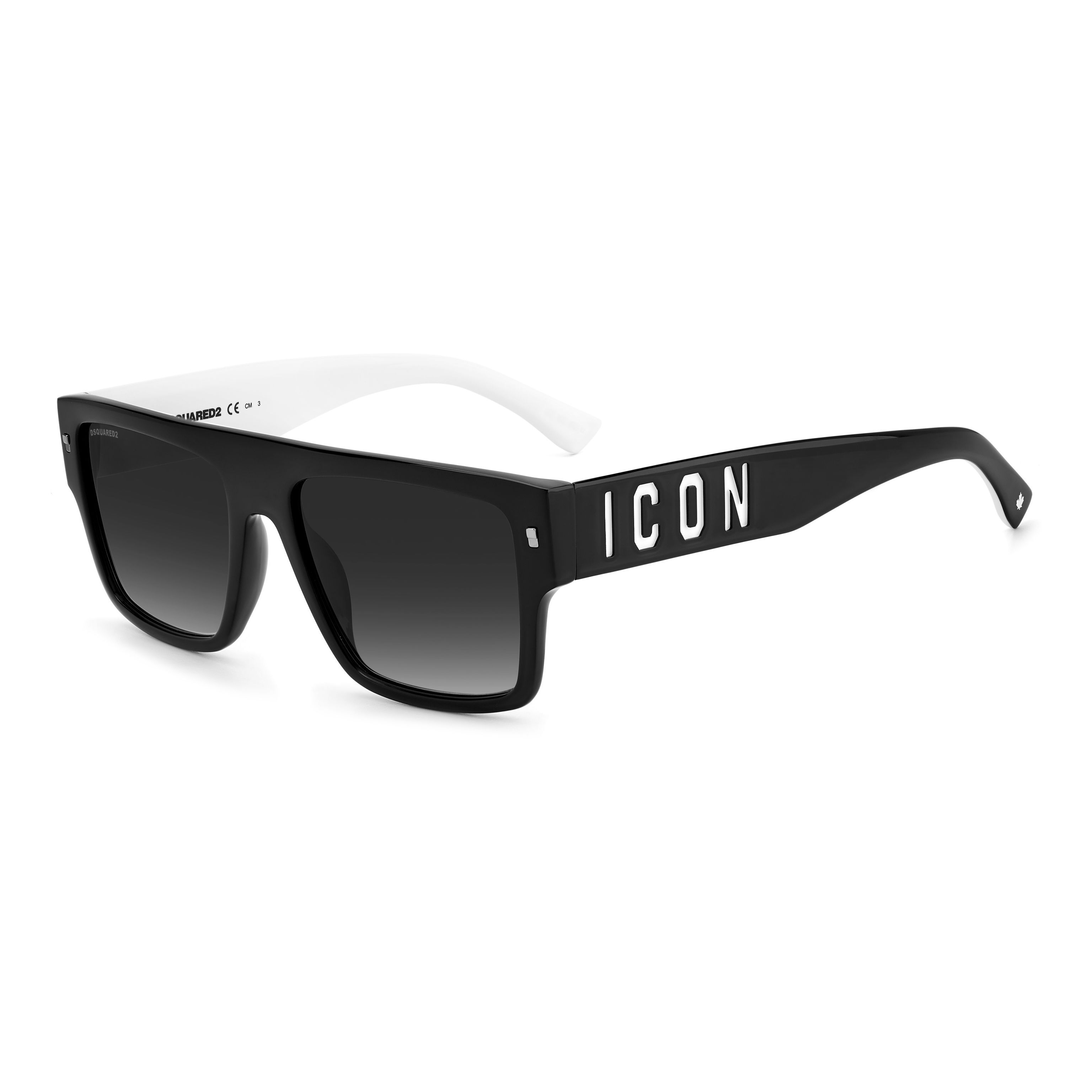 ICON 0003 S 80S-9O Square Sunglass -size 56