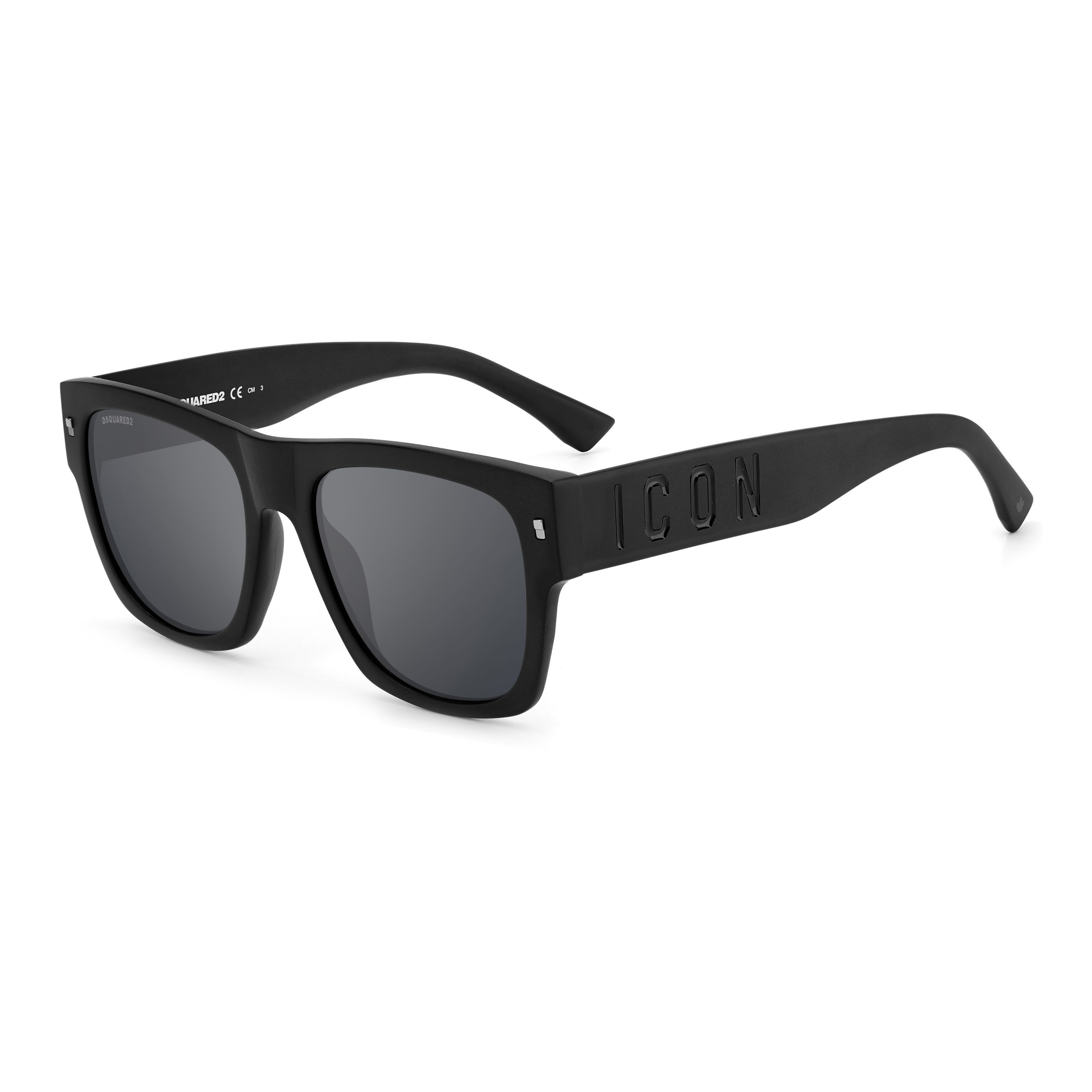 ICON 0004 S 003-T4 Square Sunglass -size 55