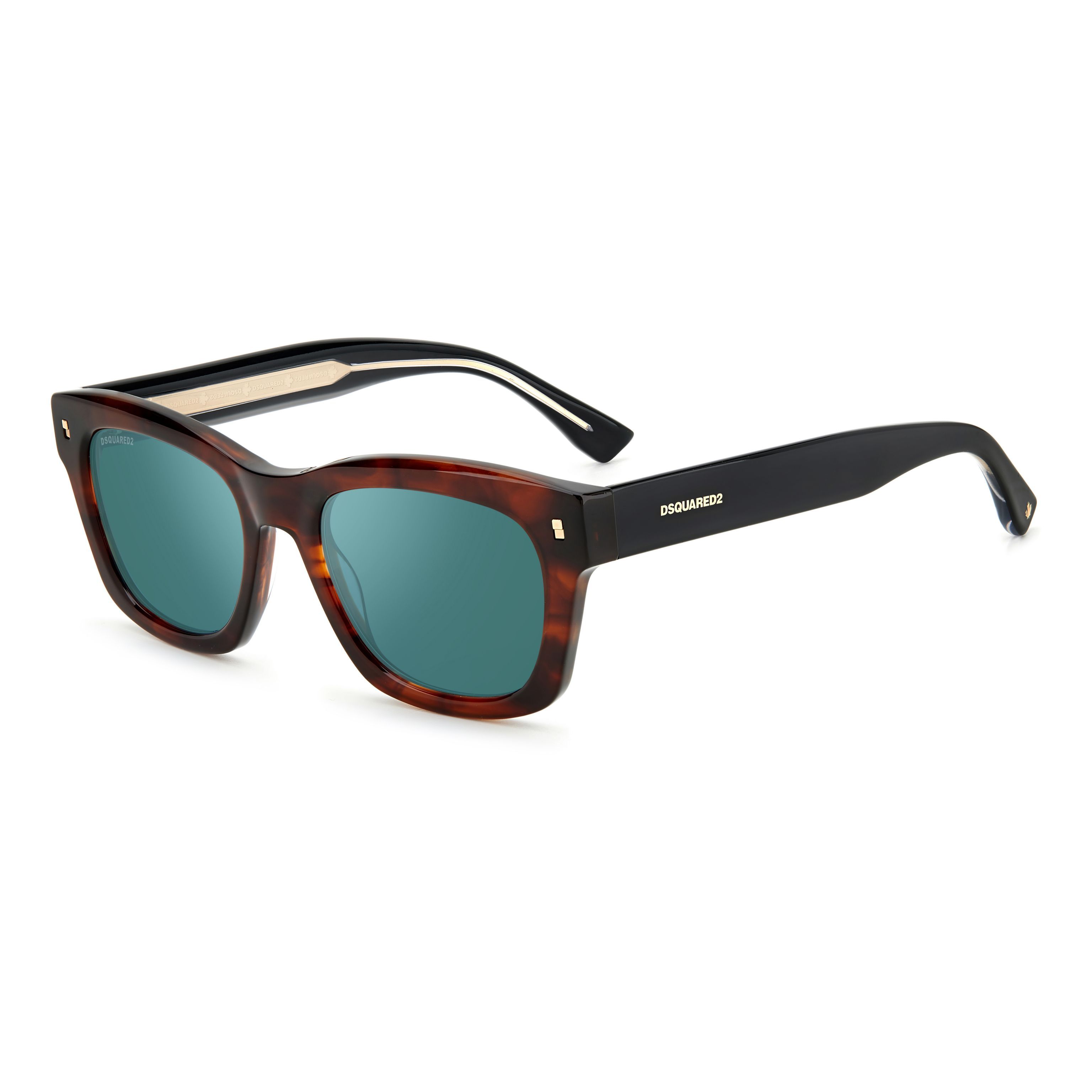 D2 0012 EX4-MT Square Sunglass -size 52