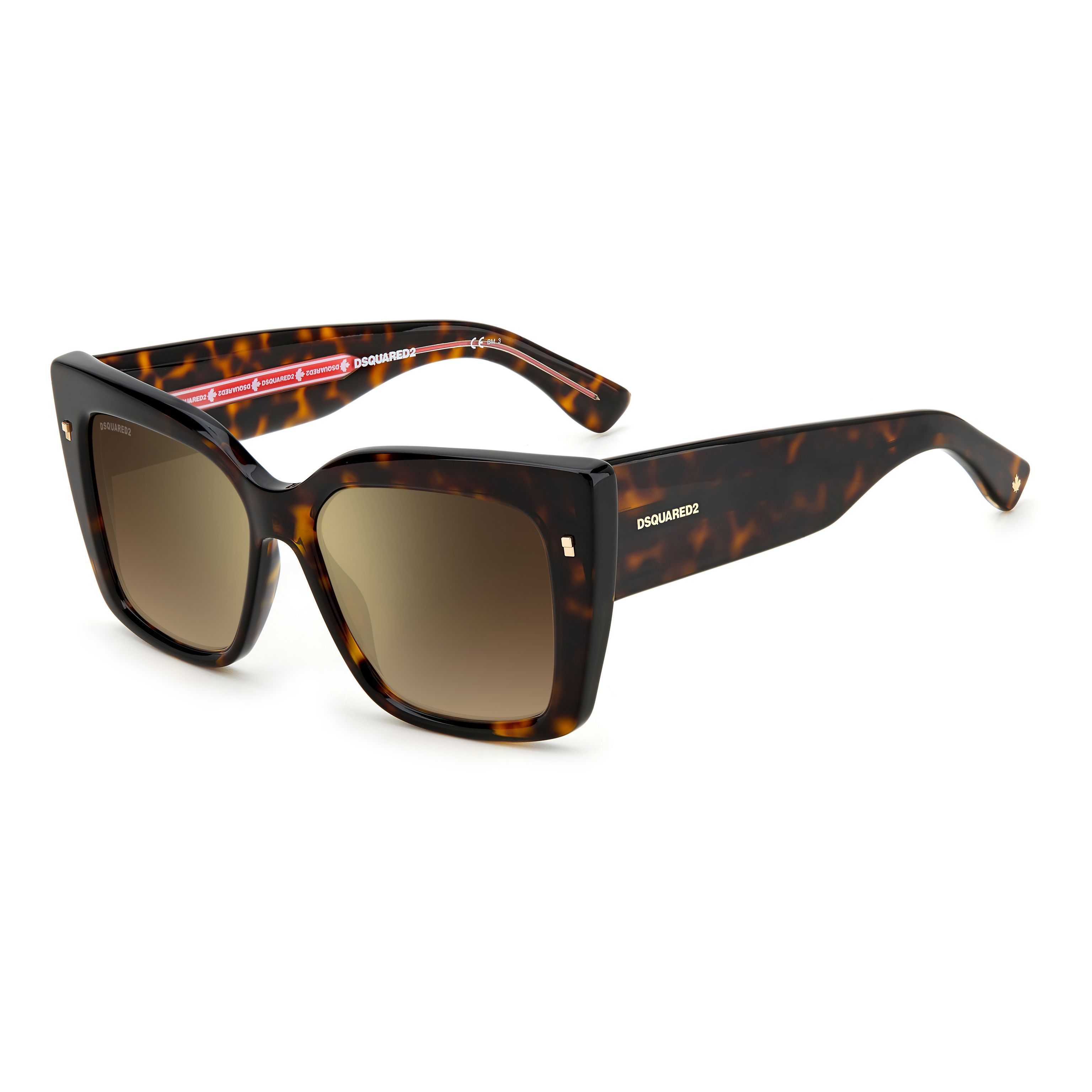 D2 0017 S 086-JL Square Sunglass -size 54
