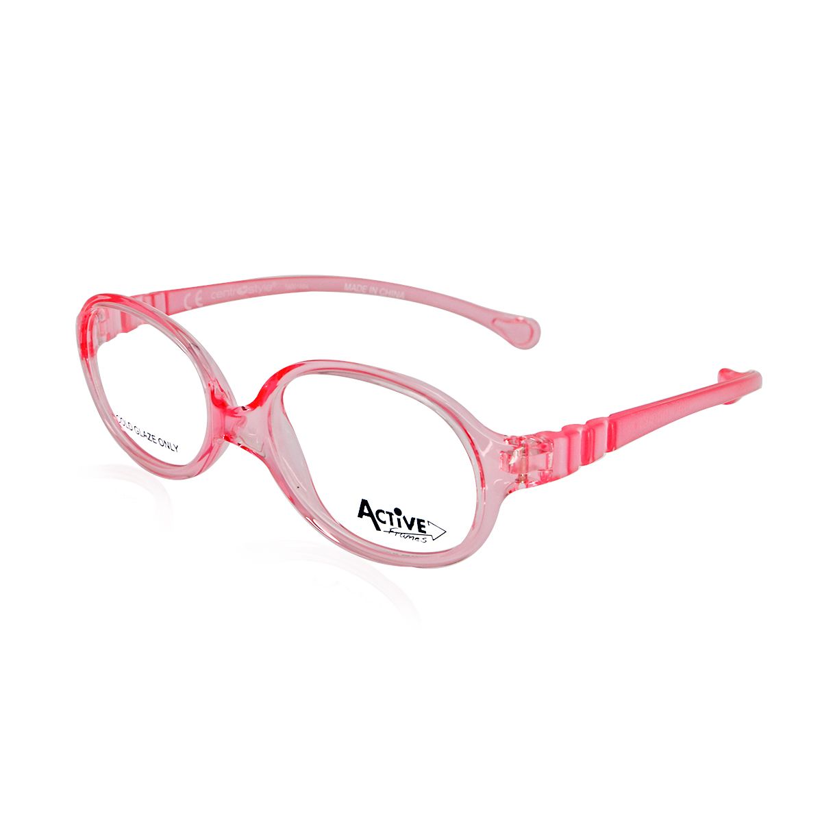 17357 LGTPNK Oval Eyeglass - size  44