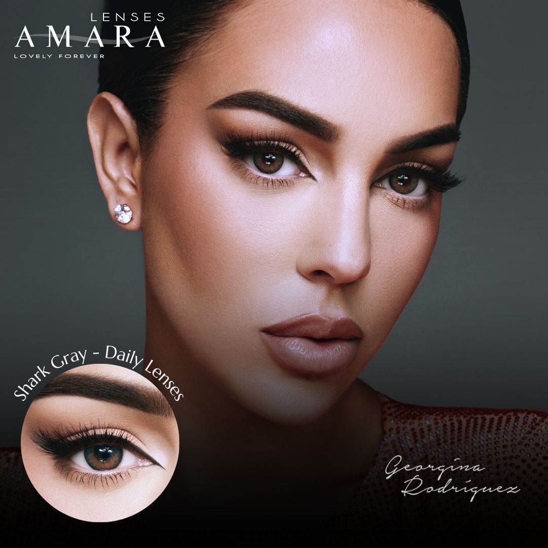 Shark Gray Colored Contact Lens - Daily