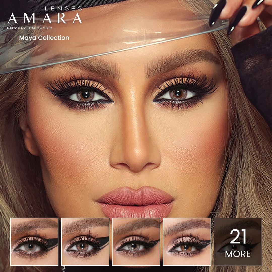 Maya Collection Colored Contact Lens - Monthly
