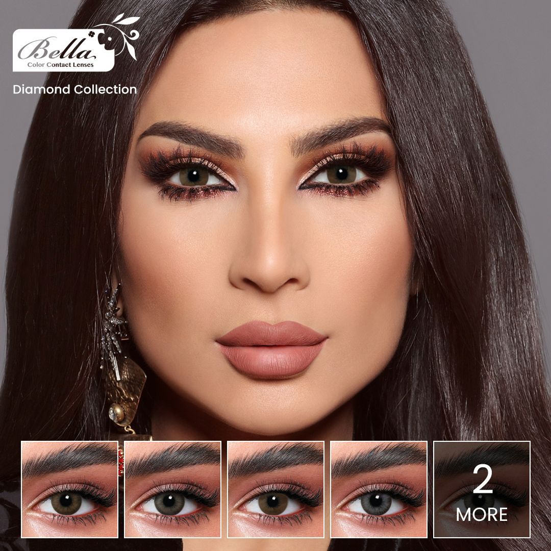 Diamond Colored Contact Lens - Monthly