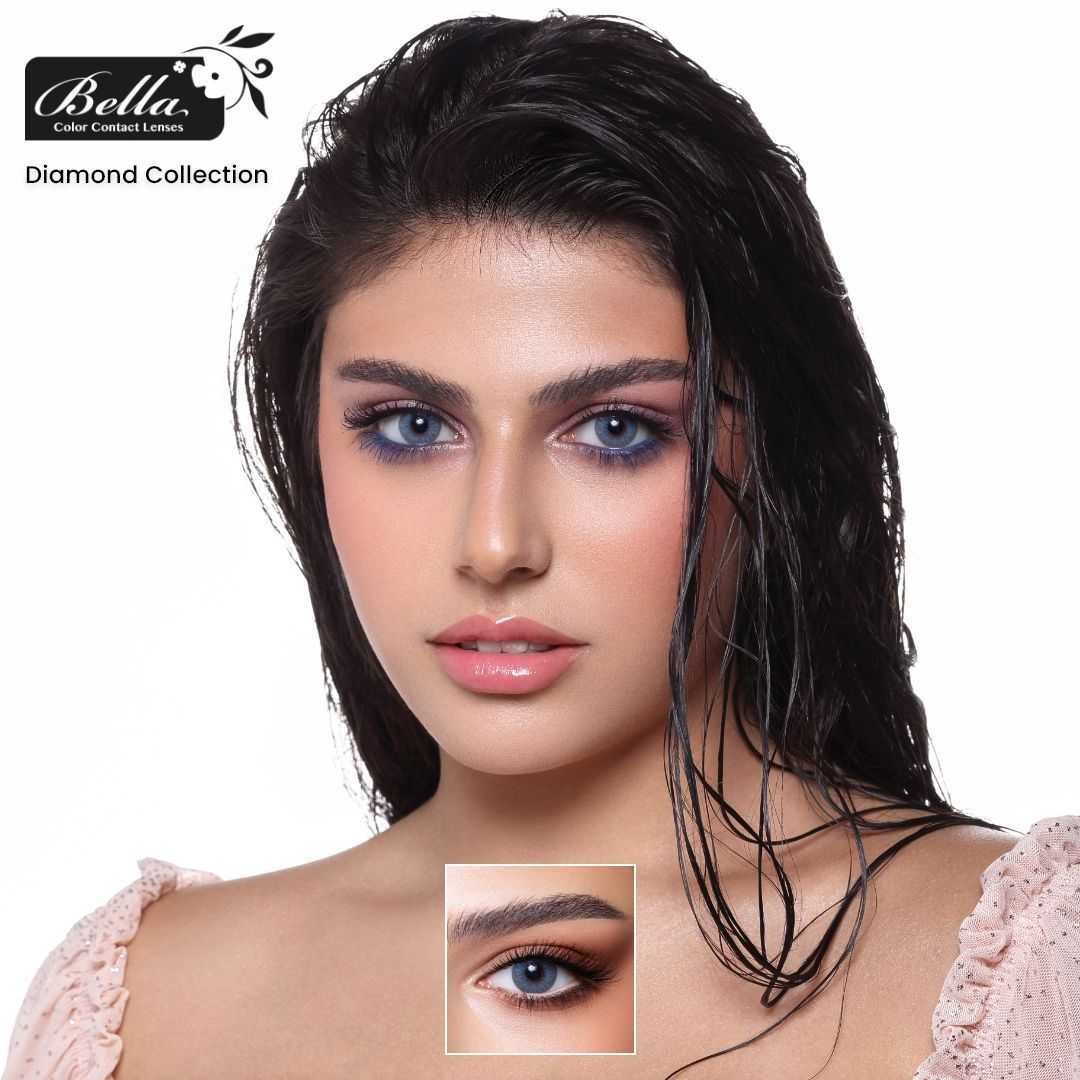 Diamond Moon Stone Colored Contact Lens -  Quarterly