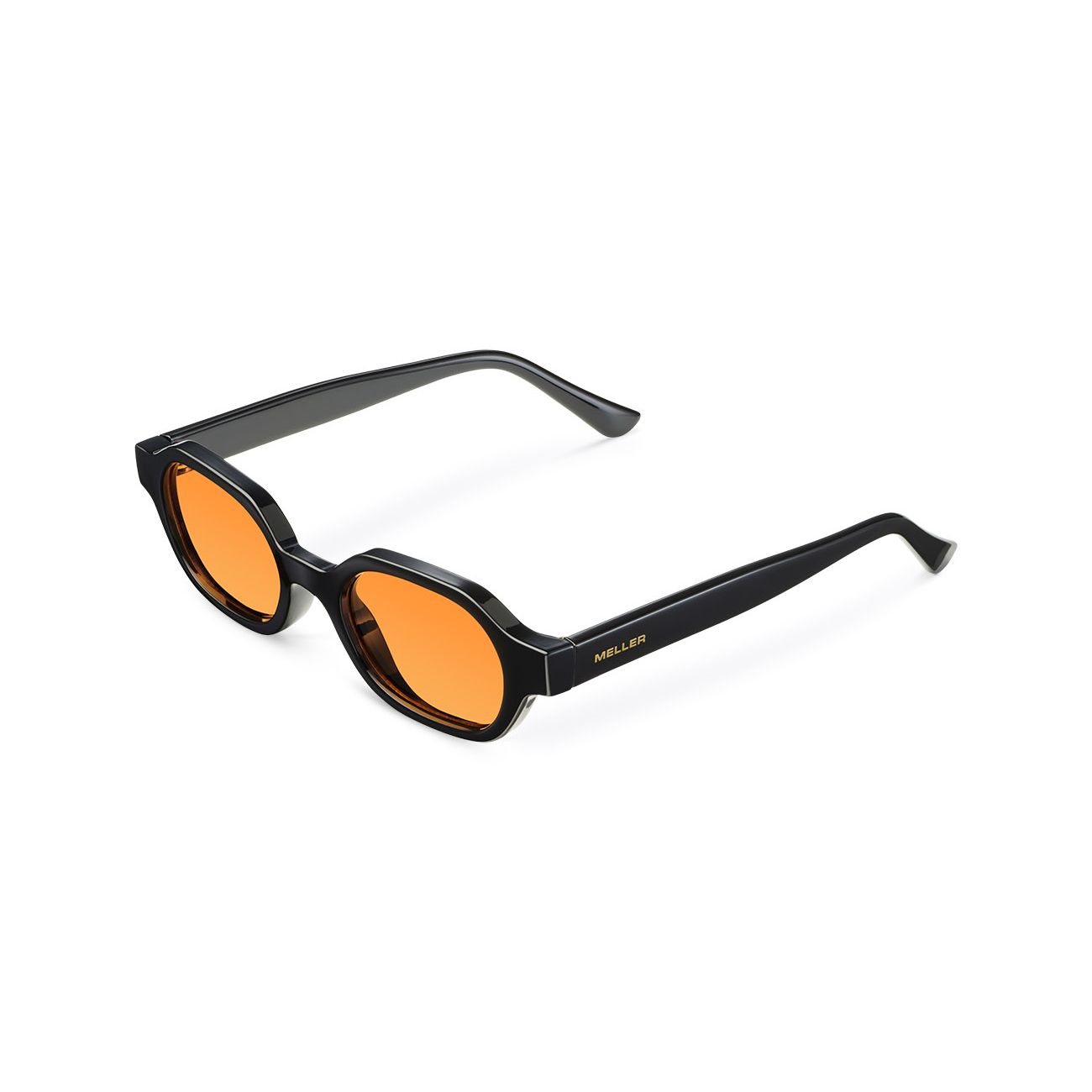 Cumbi Black Orange Sunglass - Size 48