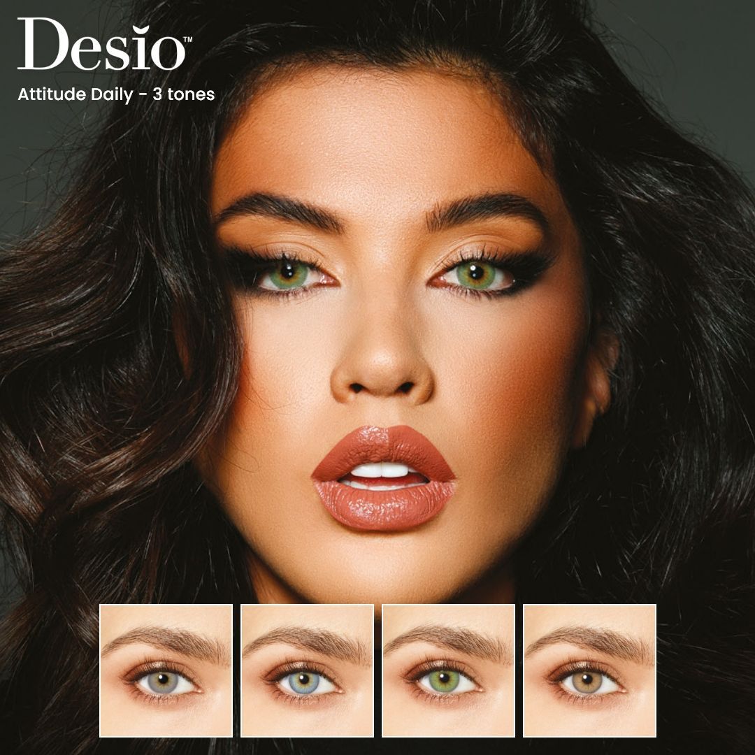 Attitude Daily 3 Tones Colored Contact Lens - Daily