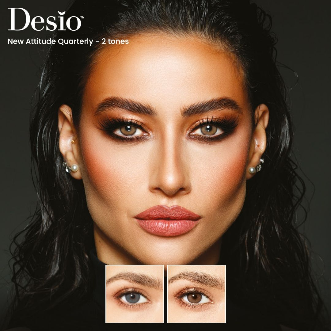 Attitude 2 Tones New colors Colored Contact Lens - Quarterly