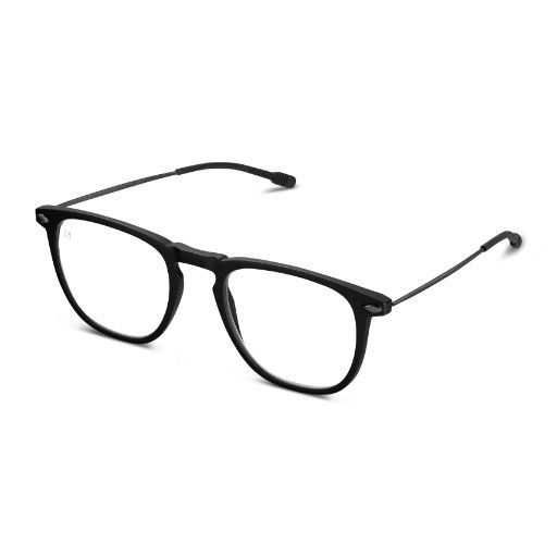 Dino Blue Light Black Square Eyeglass