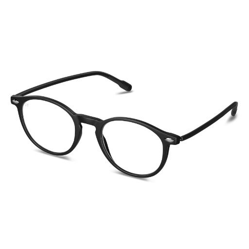 Cruz Blue Light Black Round Eyeglass