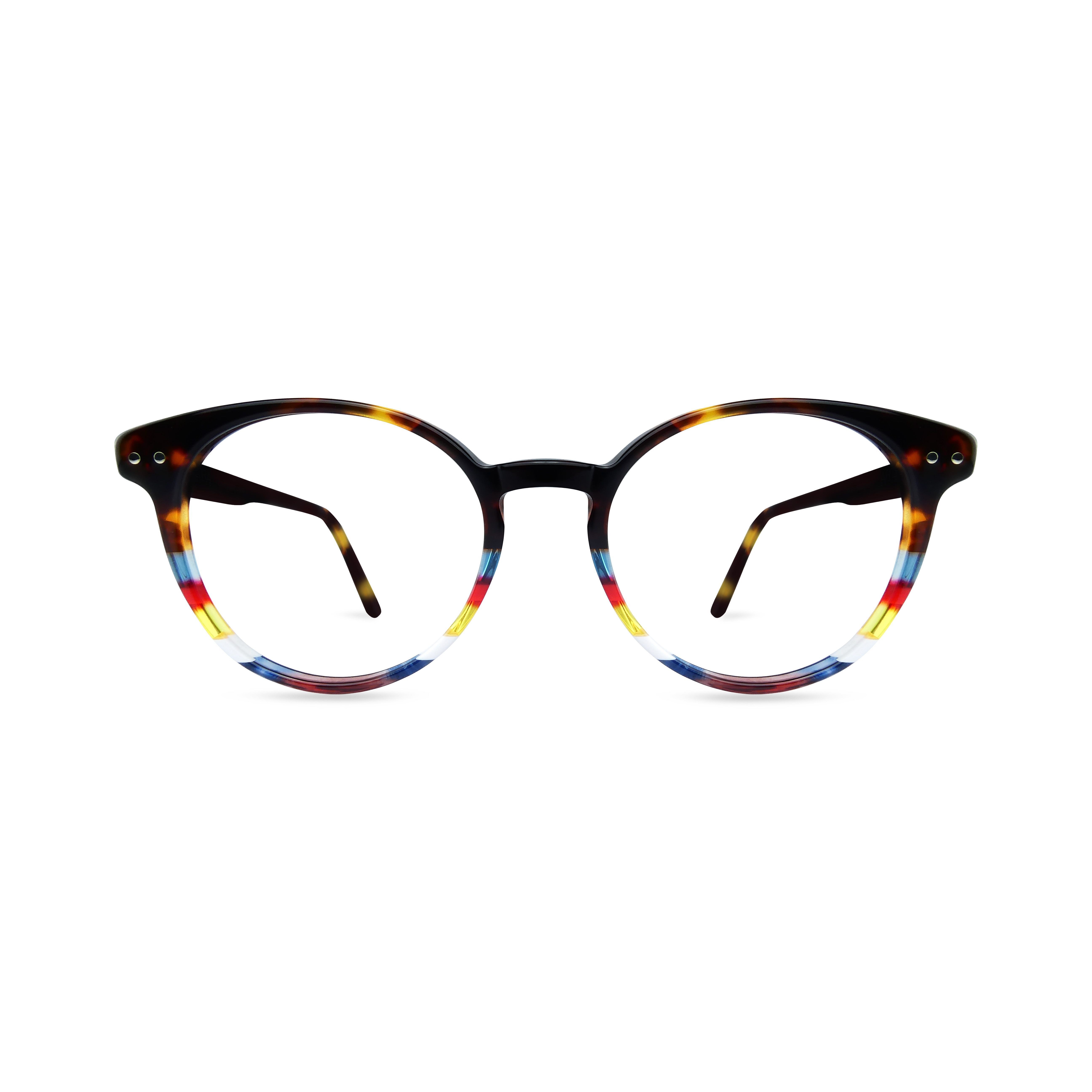 FIUGGI HAVANA Round Eyeglass - size  52