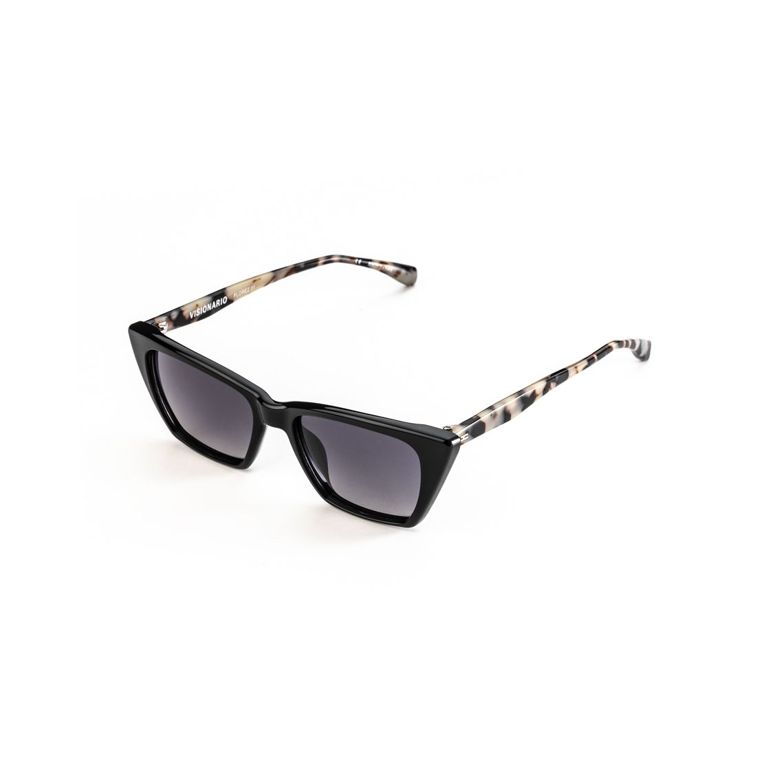FLOREZ01 Cat Eye Sunglass BLACK   HABANA BLACK - size 53