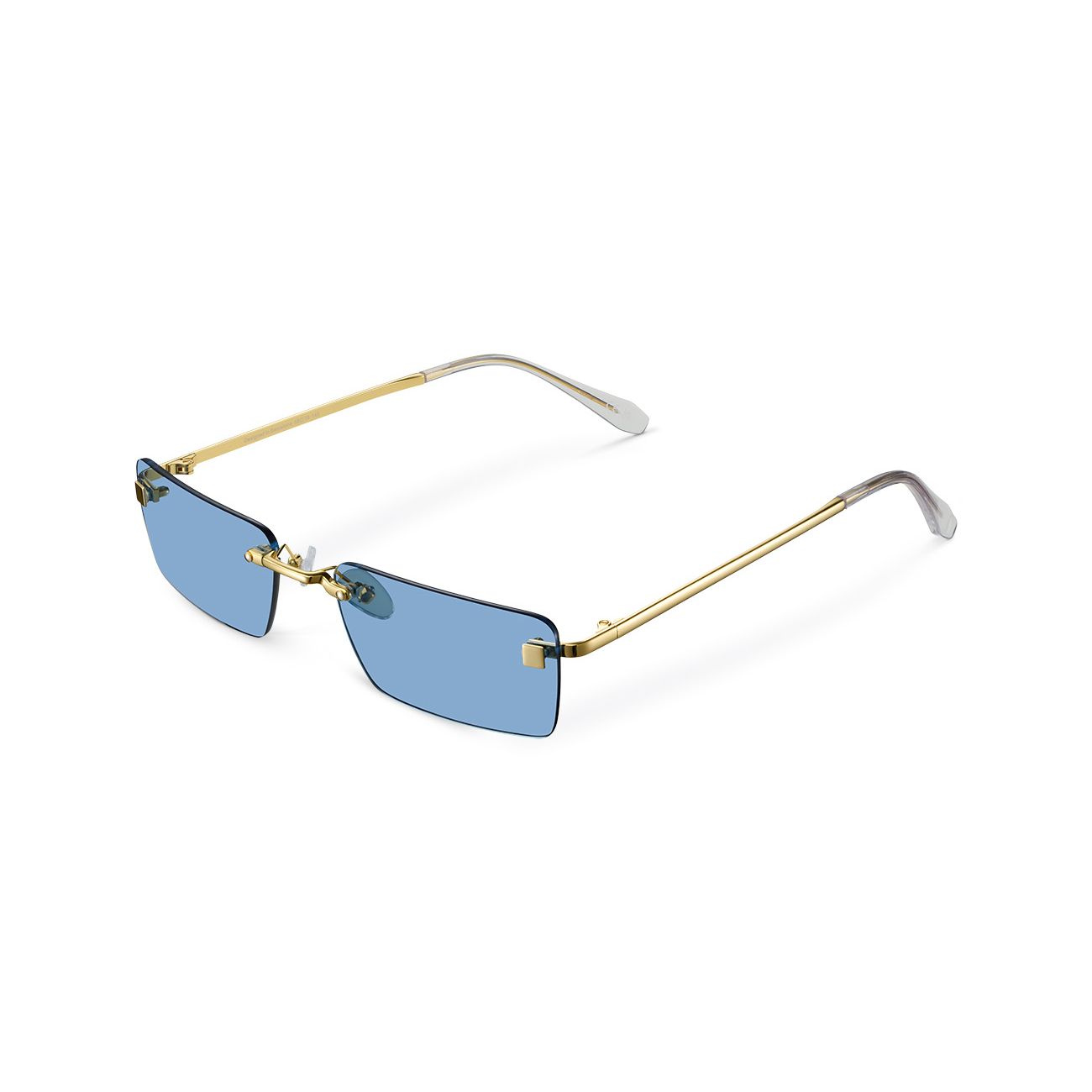 Laila Gold Sea Sunglass - Size 58