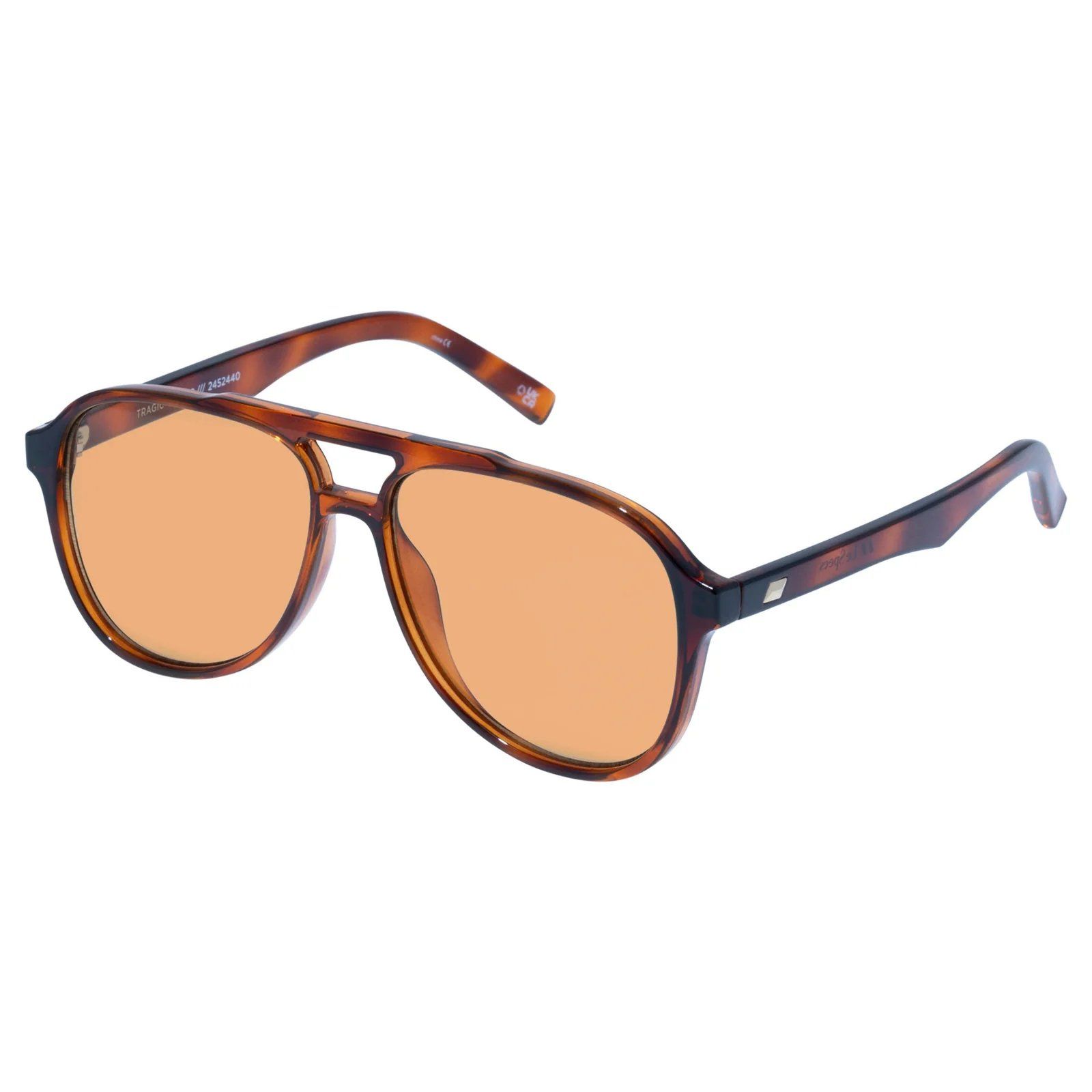 Tragic Magic Toffee Tortoise Pilot Sunglass -size 50
