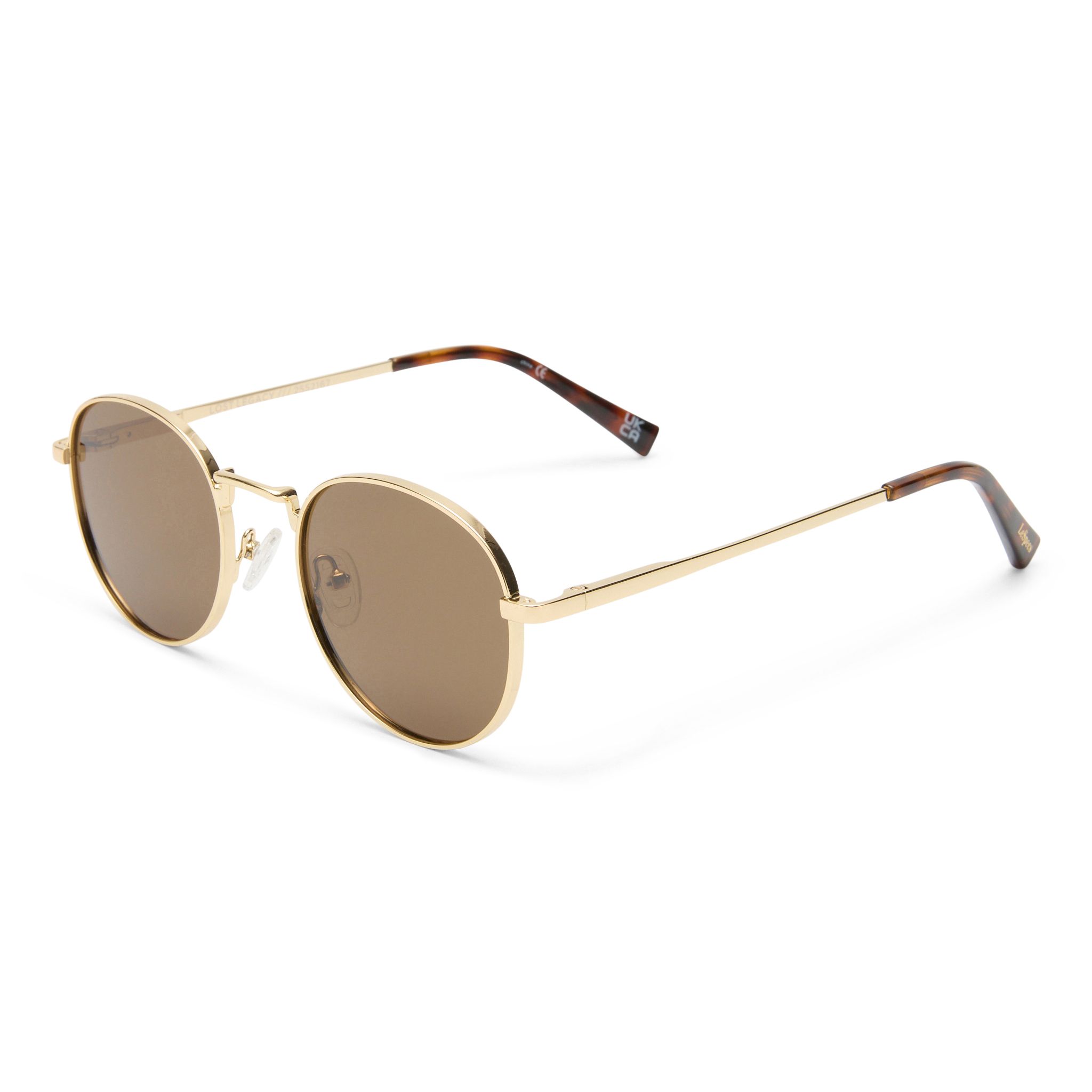 Lost Legacy Gold Round Sunglass  - Size 51