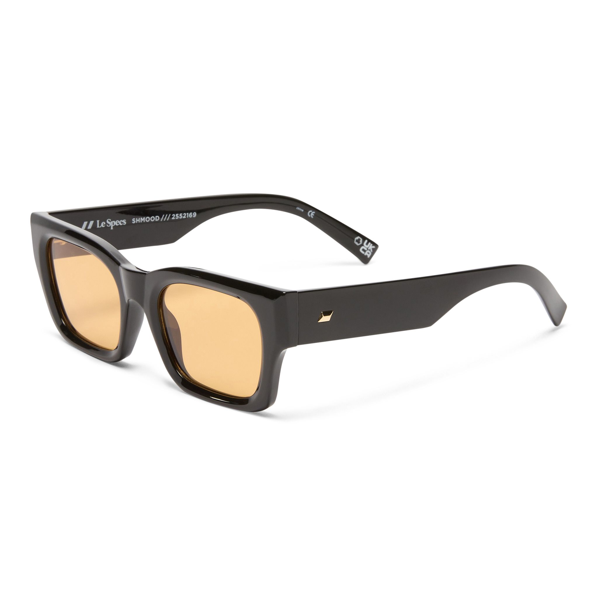 Shmood Black Rectangle Sunglass  - Size 52