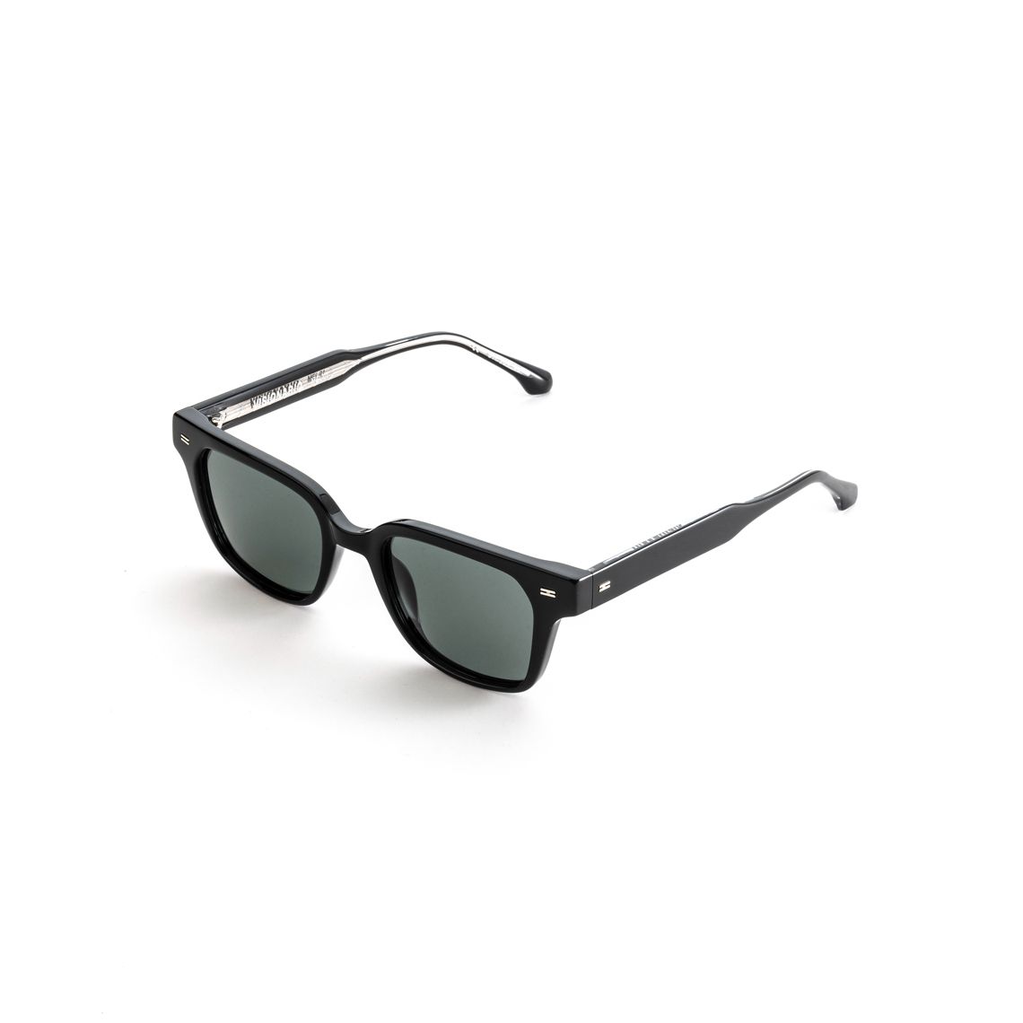 MEL01 Rectangle Sunglass BLACK - size 51