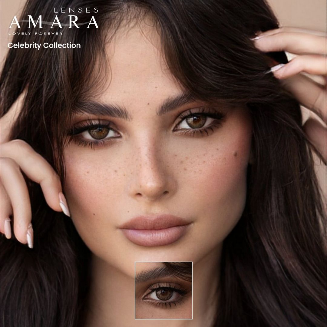 Barbi BrownColored Contact Lens - Monthly
