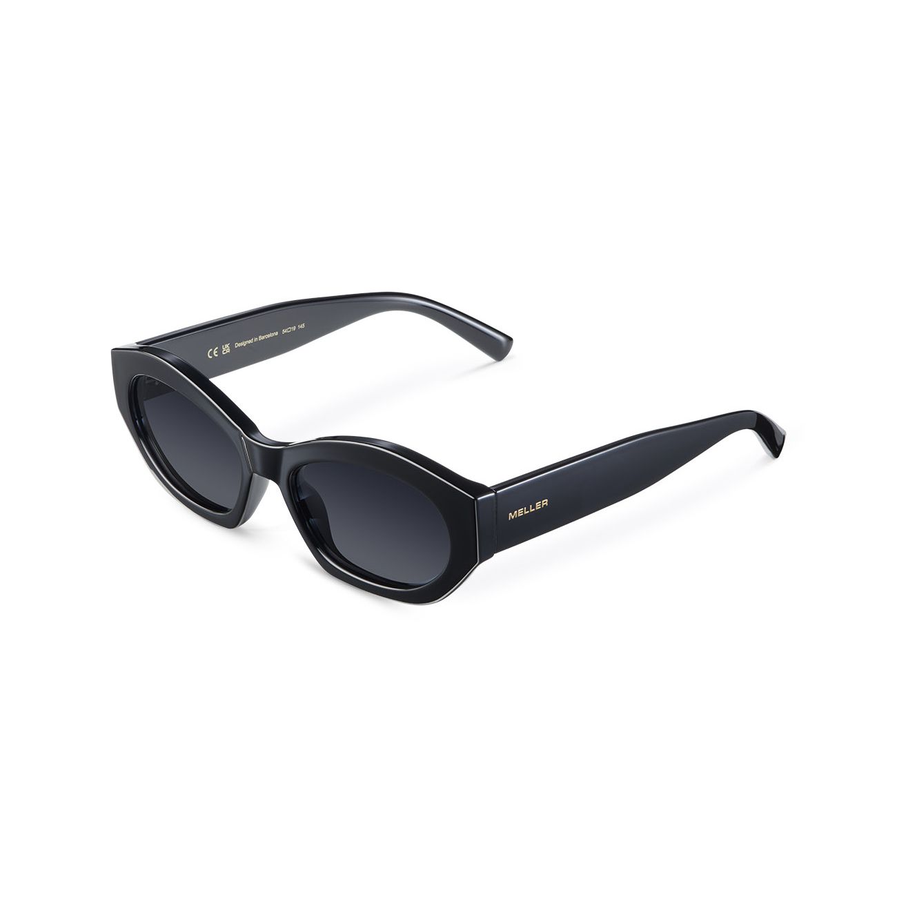Siti All Black Sunglass - Size 54