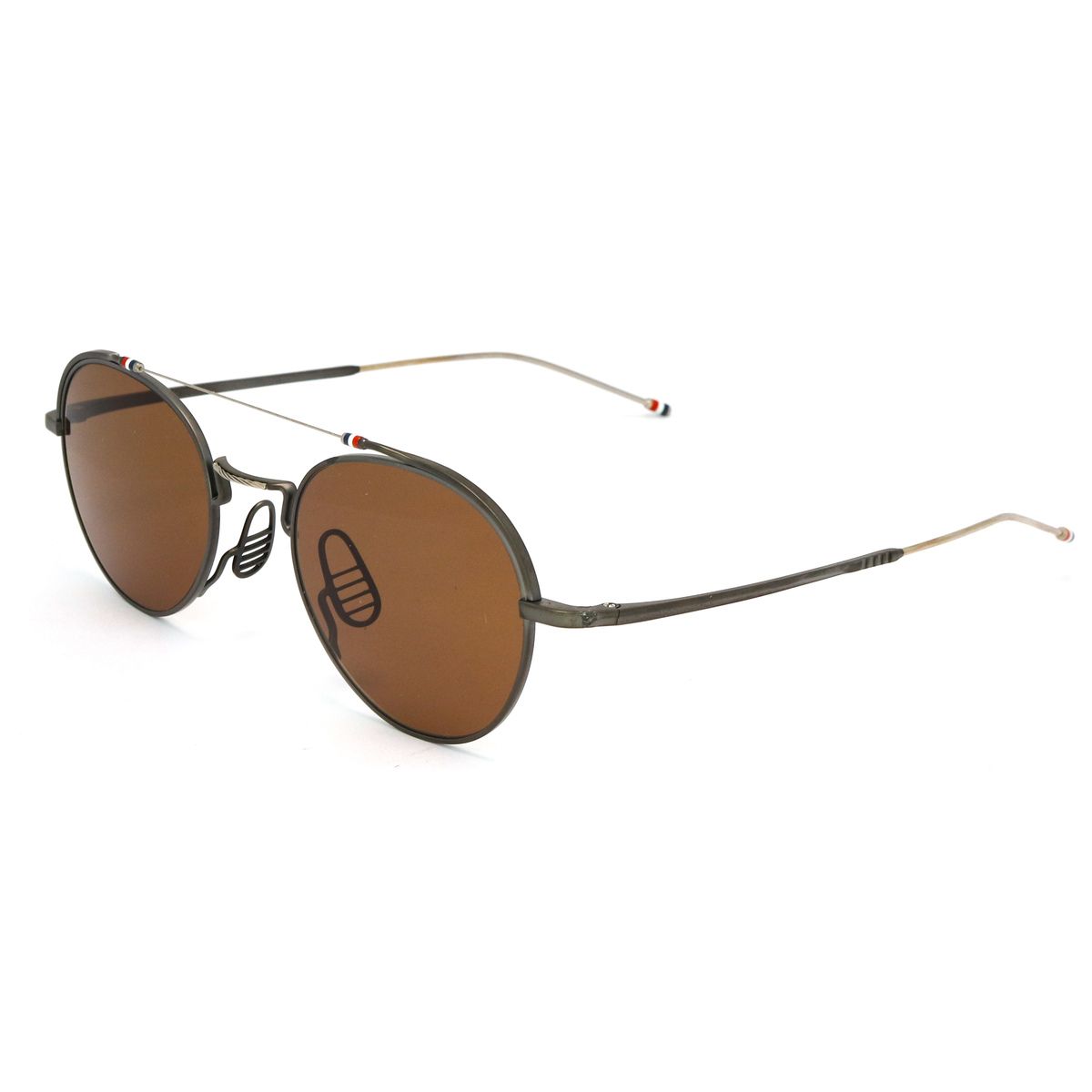 912 3 Round Sunglass -size 49