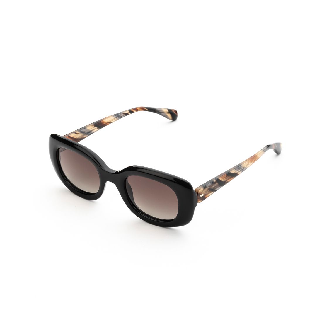 ZADIE01 Oval Sunglass BLACK - size 50